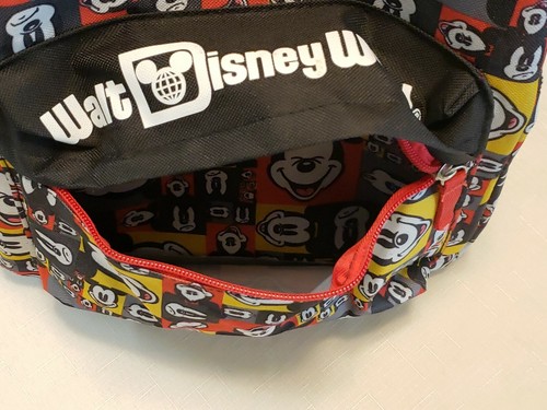 Walt Disney World Theme Park Authentic Backpack Mickey Mouse Pop Art Faces - Picture 6 of 11
