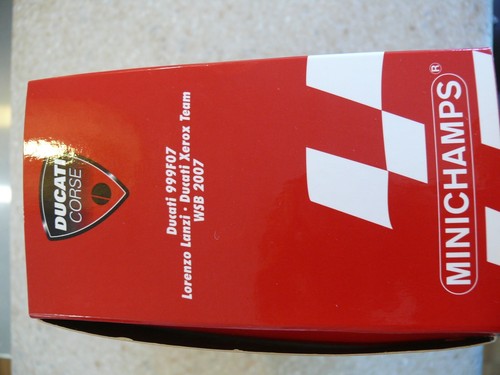 1/12 Minichamps 2007 Ducati Zerox 999 WSB Championship - Lorenzo Lanzi - Picture 5 of 5