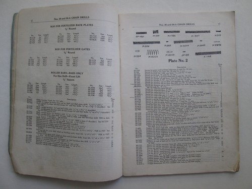 1935 Oliver Farm Equipment Parts Price List for Grain Drills No. 26 and No. 26-A - Picture 6 of 19