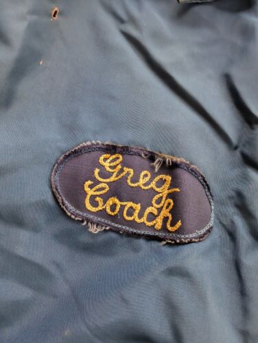 Vintage Baltimore City Soccer Coach Jacket 60s Brooks Robinson Sporting Goods - Picture 3 of 7