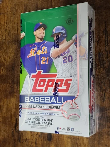 2022 Topps Baseball Update Series Hobby Box Factory Sealed 1 Auto or Relic
