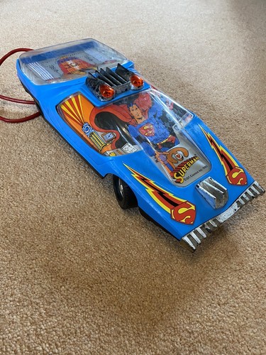 Rare Vintage Reel DC Superman Italian Remote Control Car - 第 4/14 張圖片