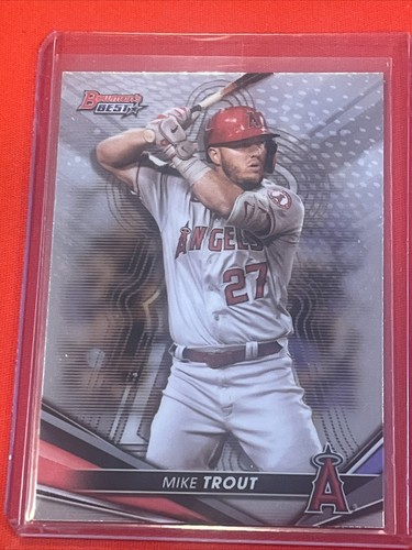 2022 Bowman's Best Base #14 Mike Trout - Angels - Picture 1 of 2