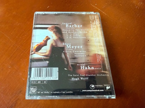 Rare Hilary Hahn Minidisc - Violin Concertos - Picture 2 of 6