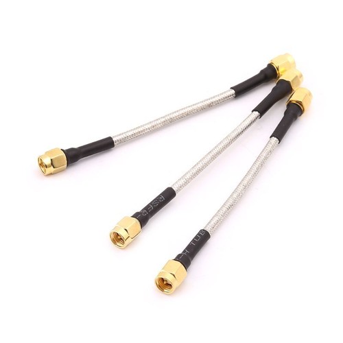 10pcs SMA Male To SMA Male RG402 Pigtail Cable 10cm Semi-rigid Connector Coaxial - Afbeelding 7 van 8
