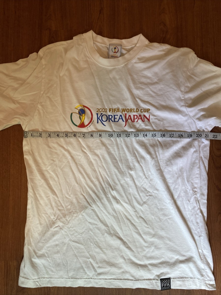 Official Licensed 2002 FIFA Football World Cup KOREA JAPAN T