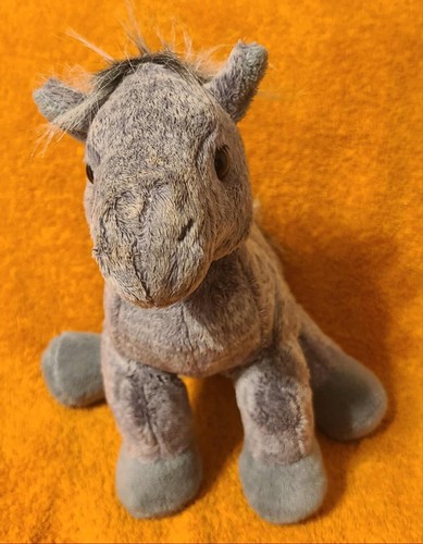 GREY ARABIAN Plush Horse Pony Ganz Plush Stuffed Animal No Code WEBKINZ HM098 - Picture 2 of 15