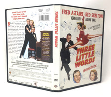 DVD Three Little Words Fred Astaire, Red Skelton, Arlene Dahl, Vera-Ellen