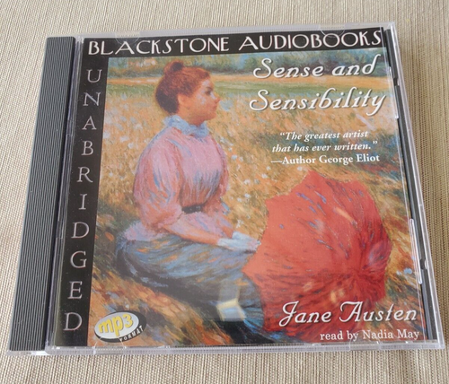 Jane Austen "Sense And Sensibility" Unabr Audiobook MP3 CD - Pro NOT LIBRIVOX