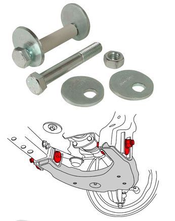 SPC Cam Bolt Kit #25435 for Lexus GX, Toyota Tacoma, FJ Cruiser, and 4Runner - Picture 1 of 3