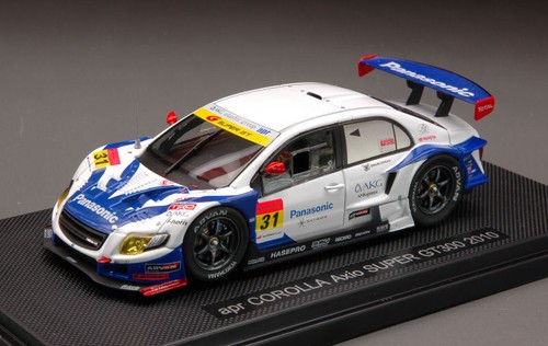 Modellino auto scala 1:43 Ebbro  TOYOTA COROLLA N.31 SUPER GT300 diecast mode... - Foto 1 di 1