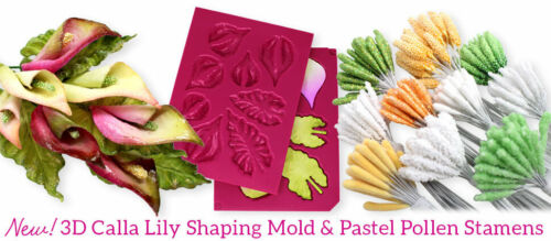 Heartfelt Creations Pastel Pollen Stamens - Medium Paper Flowers for Calla Lily - Picture 2 of 11