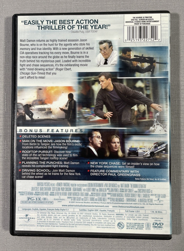 The Bourne Ultimatum Full Screen DVD - Imagen 2 de 3