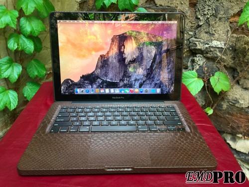 EMD PRO Custom Design Luxury Python Leather MacBook Pro 13 2.5GHz i5 1TB HDD 8GB - Picture 3 of 12
