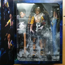 Play Arts Kai Tidus Final Fantasy X 10" Action Figure Square Enix Official