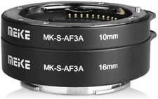 MEIKE MK-S-AF3A Auto Focus Macro Extension Tube Adapter Ring For Sony Camera 