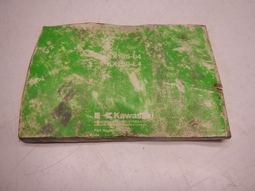 Kawasaki 2002 motocicleta manual del propietario KX125 KX250 L4 KX 125 250 02 - Imagen 9 de 9