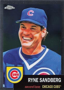 Ryne Sandberg 2022 Topps Chrome Platinum Anniversary - #137 - Chicago Cubs - Picture 1 of 2
