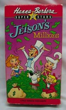 VINTAGE Hanna-Barbera THE JETSON'S MILLIONS Cartoon VHS VIDEO 1985