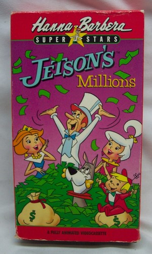VINTAGE Hanna-Barbera THE JETSON'S MILLIONS Cartoon VHS VIDEO 1985 - Picture 1 of 4