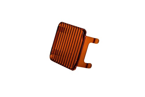 3" OZ-USA® Amber Flood Lens Cover for POD lights Cube fog dust offroad (1 pair) - Picture 4 of 7