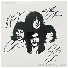 KINGS OF LEON Youth Young Sundown LP fully signed by 4 original AUTOGRAPHS vinyl KINGS OF LEON Youth Young Sundown LP fully signed by 4 original AUTOGRAPHS vinyl