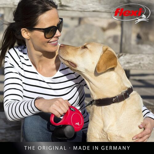 Flexi Dog Lead - negro. Cable clásico. Pequeño - 8m (12KG). - Imagen 5 de 5