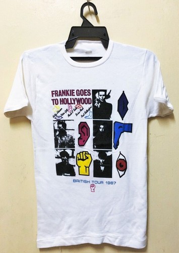 FRANKIE GOES TO HOLLYWOOD NEW WAVE ROCK TOUR KONZERT T-SHIRT TT1592