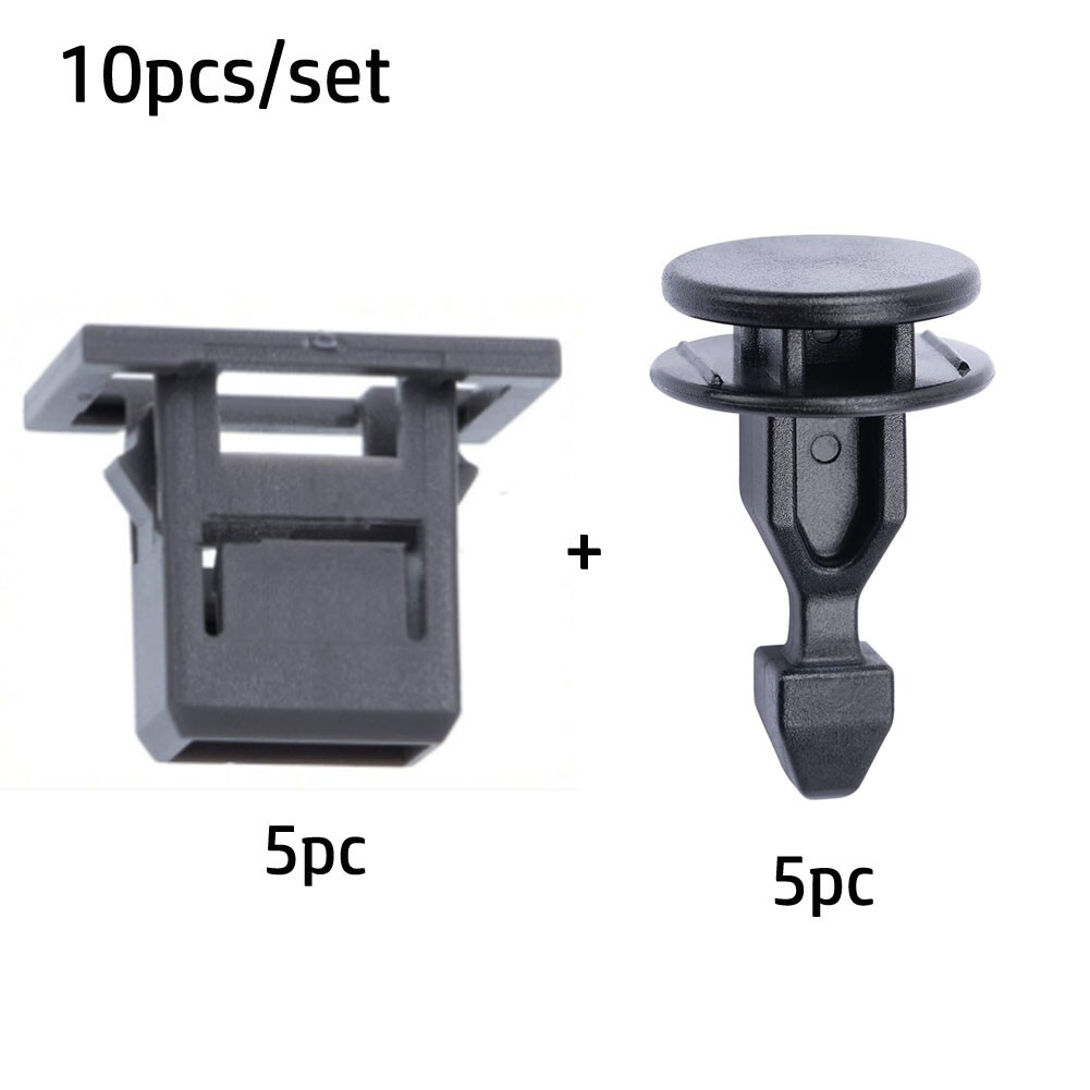 10pc Car Striker Engine Bulkhead Cover Retainer Clip for