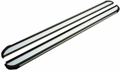 2Pcs Fixed Running Board Nerf Bar Side Step for Rivian R1T R1S 2022 2023 2024 - Imagen 2 de 8