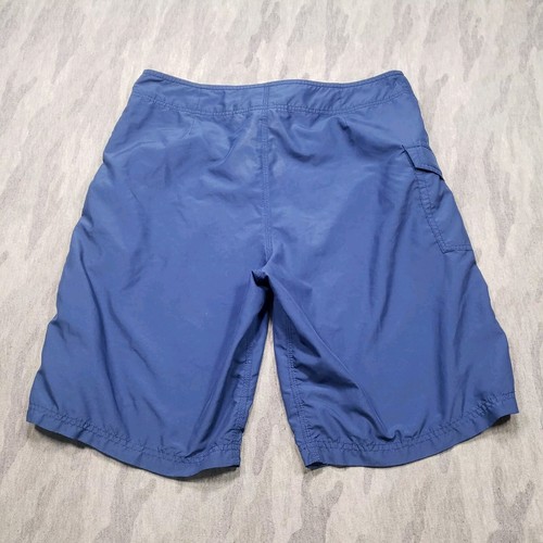 Oakley Shorts Mens 31 Blue Drawstring Cargo Pocket Beach Casual Board Shorts - Picture 11 of 12