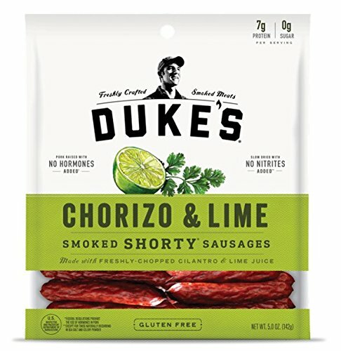 Duke's Chorizo & Lime Pork Sausages, 5 Ounce (1-Bag) - Picture 1 of 3