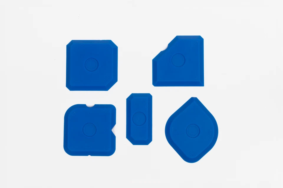 Fugenglätter Set 5tlg Silikonspachtel Silikonglätter Fugenabzieher mit Box - Bild 2 von 4