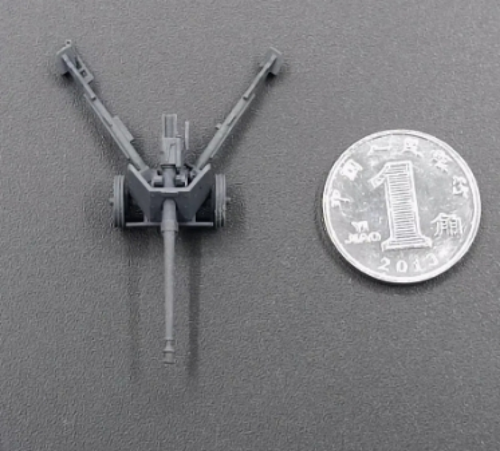 1/144 Pak 40 pistola antitanque obús pistola antitanque modelo kit de impresión 3D - Imagen 4 de 5