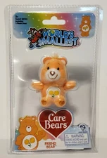World's Smallest Care Bears Friend Bear 2.75" Orange Micro Plush Series 3