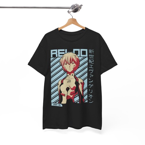 Rei Ayanami Neon Genesis Evangelion Shirt Japanese Anime Manga NERV T-Shirt Tee - Bild 12 von 20