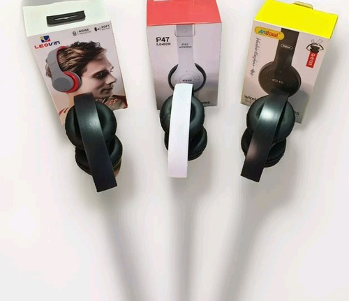 Cuffie Bluetooth Wireless Pieghevoli Hi-Fi Microfono TV, PC, Tablet, Smartphone - Photo 4/19