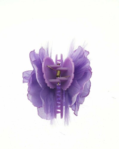 LARGE HAIR CLAW CLIPS CLAMP GRIP BUTTERFLY FLOWER JAW CLAMP BLACK/BROWN WOMEN UK - Picture 39 of 41