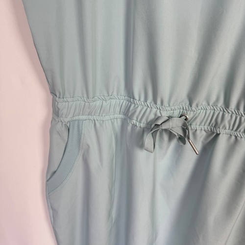 Calvin Klein Performance Dress Size Medium Teal Blue Sleeveless Pockets Tennis - Picture 3 of 8