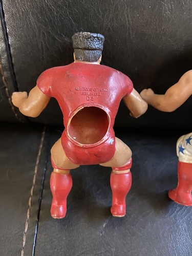 WWE/WWF LJN Thumb Wrestlers Lot Of 6 1985 LJN TITAN SPORTS - Picture 4 of 8