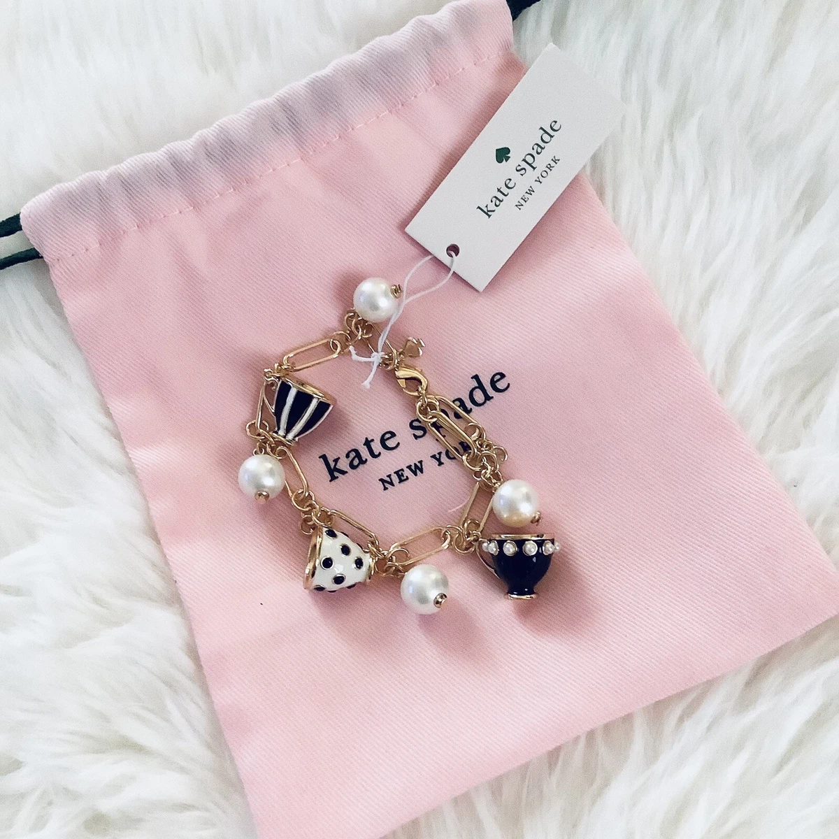 Kate spade alice in wonderland bracelet Clearance