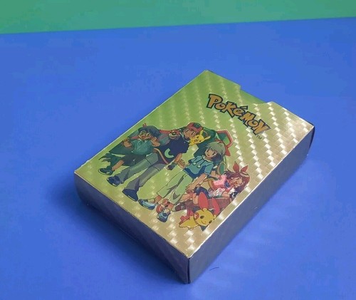 55 Deutsche Sammelkarten Gold Karten on Box Spielkarten Pokemo.n - Bild 2 von 9