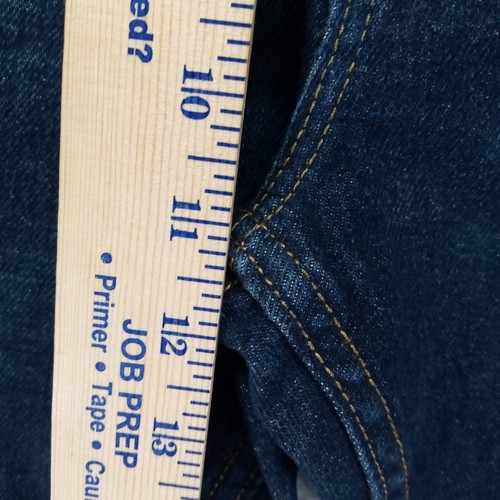 Lee Regular Fit Bootcut Jeans Mens 38x29 Blue Stretch Denim Dark Wash New - Picture 5 of 11