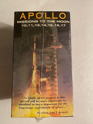 その他 Apollo Missions to the Moon [VHS] Apollo-Missions to the Moon (VHS) New Sealed 7 Editions