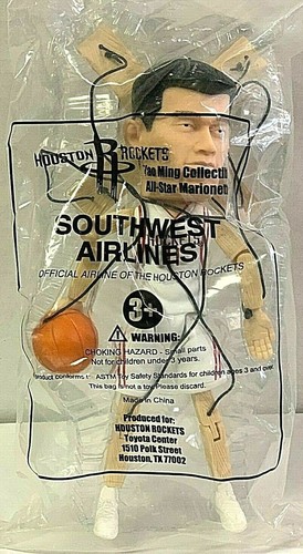 Yao Ming Houston Rockets SGA Marionette Puppet 
