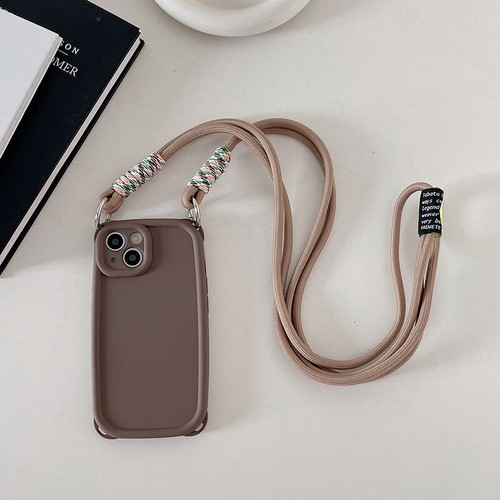 Neck Lanyard Phone Case For iPhone 15 Pro Max 14 13 12 11 XR 8 7 Soft Slim Cover - Picture 14 of 16