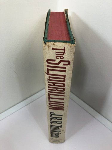 The Silmarillion by J. R. R. Tolkien 1st US Edition, 1st Printing 1977 w/ Map!! - Imagen 7 de 24