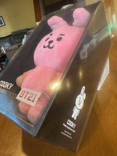 Peluche pupazzo BTS COOKY in piedi linea BT21 Friends ufficiale JUNGKOOK Bangtan - Foto 5 di 10