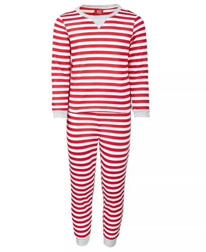 Matching Family PJs Kids Candy Cane Stripe Christmas Pajama Set 14-16 XL #7066 - Picture 1 of 10