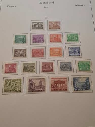 Berlin Sammlung 1948 - 1990 postfrisch in KaBe Vordruck mit Block 1 II komplett - Bild 6 von 20